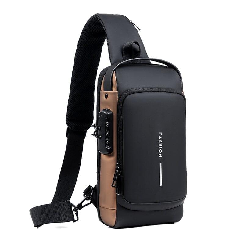 Bolsa Slim Bag - Mochila Anti-Furto com Senha USB - IAC OFERTAS